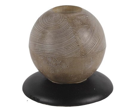 Formas Geométricas Decorativas em Madeira Preto I | Westwing