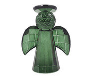 Anjo Decorativo de Cristal Verde | WestwingNow
