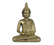 Adorno em Resina de Buddha Sentado I Dourada | WestwingNow