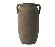 Vaso de Cerâmica com Superfície Irregular Marrom III | WestwingNow