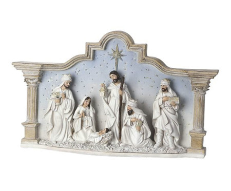 Presepio Blessings em Resina Azul