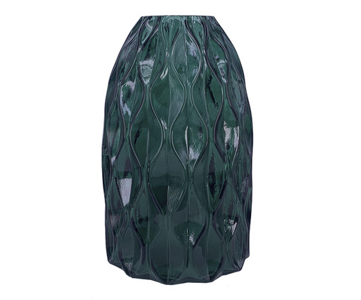 Vaso de Vidro Hortencio Verde, Verde | WestwingNow