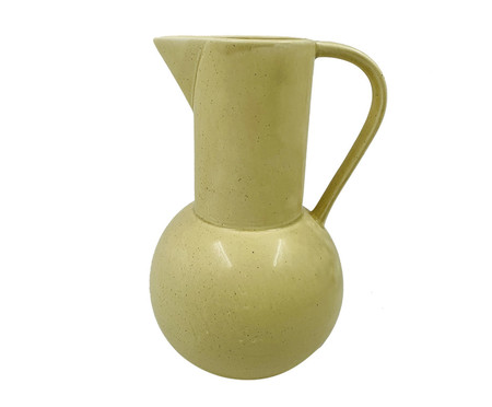 Vaso em Cerâmica Czar Amarelo