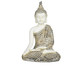 Adorno em Resina de Buddha Sentado I Branca, branco | WestwingNow