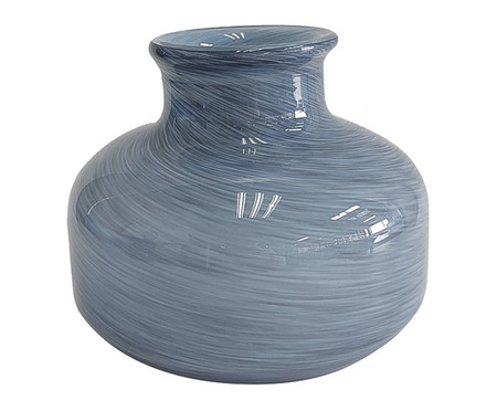 Vaso de Vidro Alken Azul II