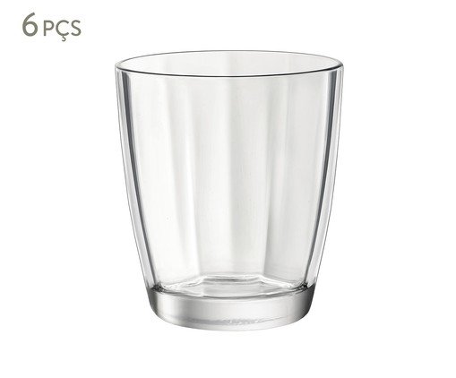 Jogo de Copos Dof Pulsar, Transparente | WestwingNow