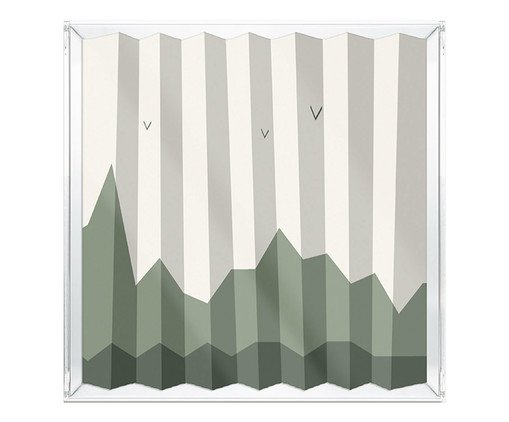 Caixa Decorativa Dobraduras Vale, multicolor | WestwingNow