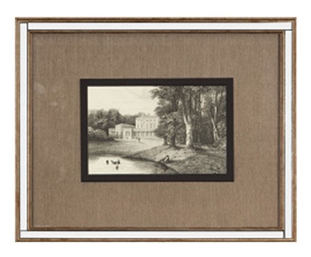 Quadro Antique Print Cristal Ii | Westwing