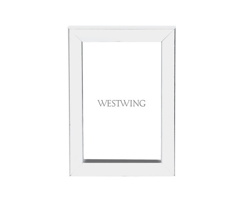 Porta-Retrato Box - Prata, Prata | WestwingNow