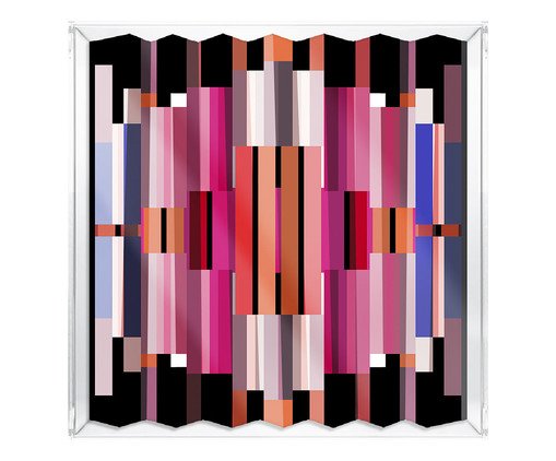 Caixa Decorativa Dobraduras Basir, Colorido | WestwingNow