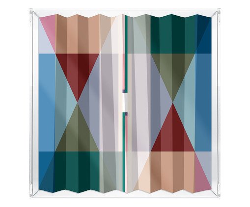 Quadro Dobraduras Ii, Colorido | WestwingNow