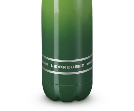 Garrafa Térmica em Inox Bamboo Green - 500ml | Westwing