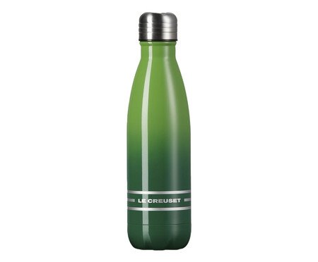 Garrafa Térmica em Inox Bamboo Green - 500ml | Westwing