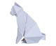 Gato Origami Branco - Hometeka, Colorido | WestwingNow