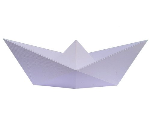 Adorno Barco Origami Pequeno Branco, multicolor | WestwingNow
