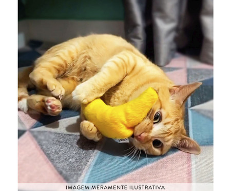 Brinquedo Catnip Orgânico Catfood Banana Big | WestwingNow