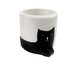 Vaso Chilling Cat - Preto, Preto e Branco | WestwingNow