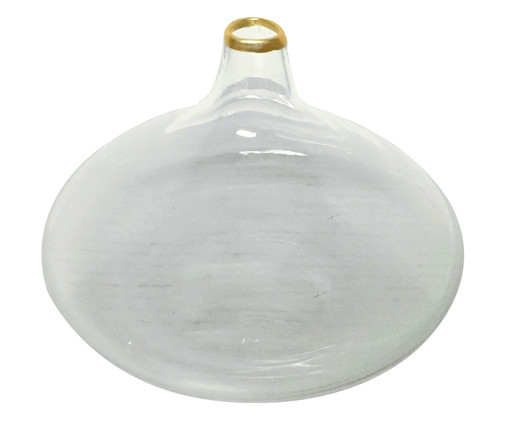 Vaso Wide - Transparente, Cinza | WestwingNow