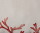 Capa de Almofada Corais Vermelho e Off White, Off White | WestwingNow