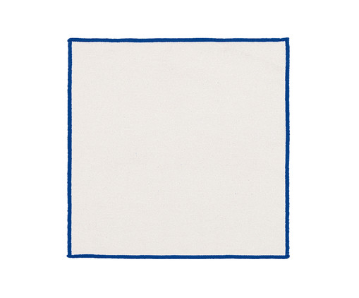 Guardanapo Liso Azul e Off White, Off White | WestwingNow