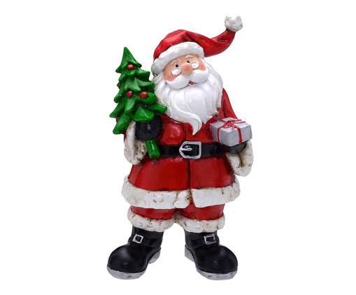 Enfeite Papai Noel Decorativo Vermelho e Branco, Vermelho | WestwingNow