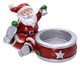 Porta-Vela Papai Noel Vermelho e Branco, Vermelho | WestwingNow