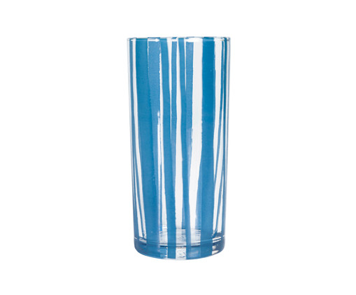 Copo Long Drink Listras Azul, multicolor | WestwingNow