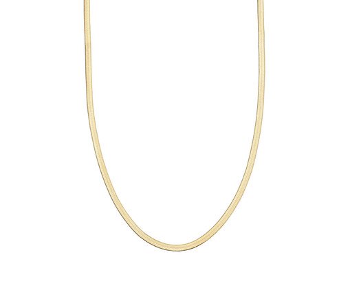 Colar Malha Metal Fernanda Dourado, Dourado | WestwingNow
