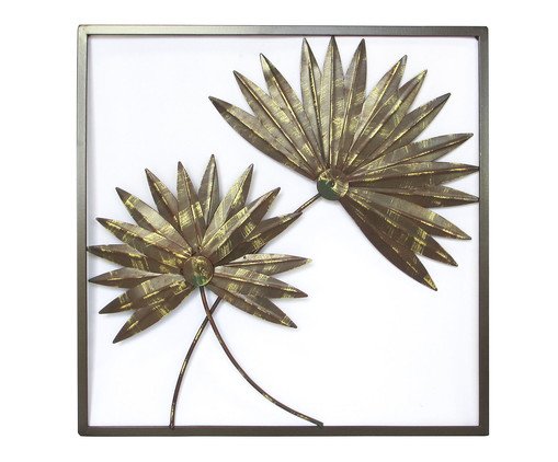 Quadro Flor de Lótus de Parede Marrom, brown | WestwingNow