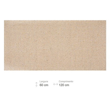 Tapete Pequeno em Sisal com Dobra Virada Naturalli - Mhd | Westwing